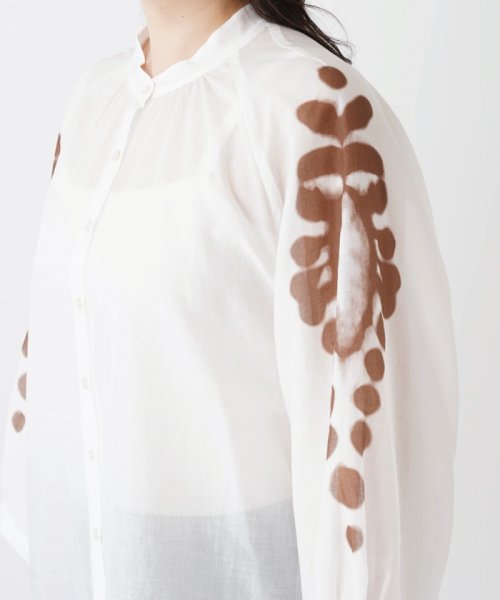 ボリュームスリーブブラウス 