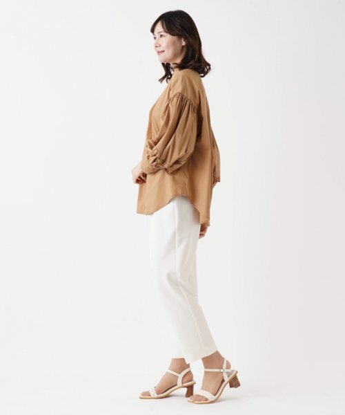 ボリュームスリーブブラウス 
