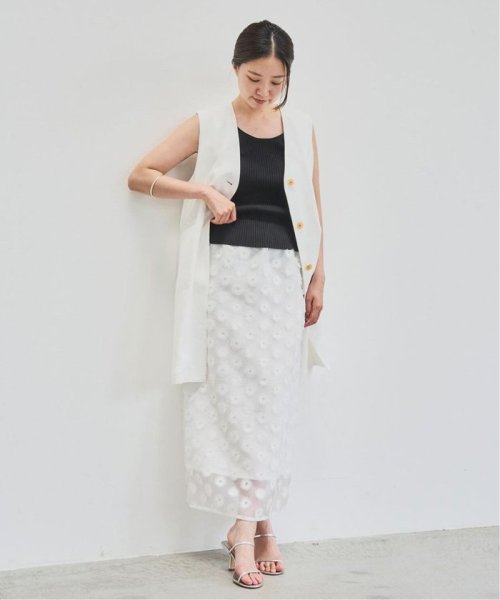 IENA(イエナ)/《予約》シアージャガード刺繍スカート/img48