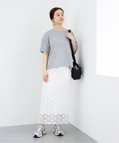 IENA(イエナ)/《予約》シアージャガード刺繍スカート/img50