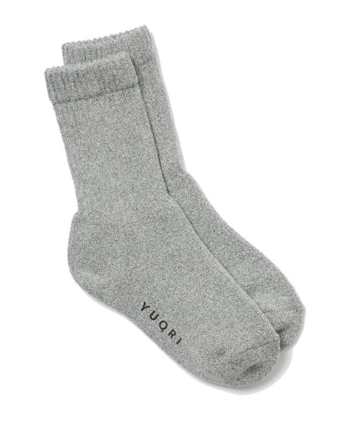【YUQRI / ユクリ】puff pile short crew 抗菌防臭 消臭 制菌 靴下 ソックス ギフト プレゼント 贈り物 人気・おすすめ｜使いやすい・旅行におすすめ 品質保証 全国発送 正規品・日本国内発送・安心保証付き