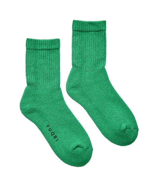 【YUQRI / ユクリ】puff pile short crew 抗菌防臭 消臭 制菌 靴下 ソックス ギフト プレゼント 贈り物 人気・おすすめ｜使いやすい・旅行におすすめ 品質保証 全国発送 正規品・日本国内発送・安心保証付き