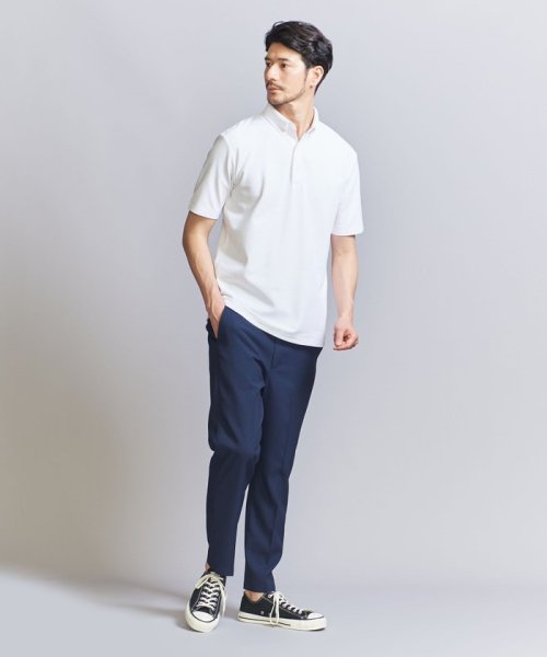 BEAUTY&YOUTH UNITED ARROWS(ビューティーアンドユース　ユナイテッドアローズ)/【WEB限定 WARDROBE SMART】ステイ クリーン ピケ BD ポロシャツ【抗菌・防臭】/img06