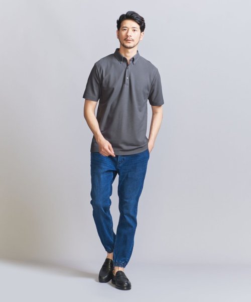 BEAUTY&YOUTH UNITED ARROWS(ビューティーアンドユース　ユナイテッドアローズ)/【WEB限定 WARDROBE SMART】ステイ クリーン ピケ BD ポロシャツ【抗菌・防臭】/img14