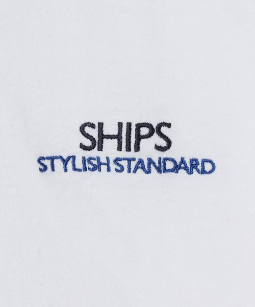 SHIPS MEN(シップス　メン)/*SHIPS: STYLISH STANDARD ロゴ 刺繍 Tシャツ/img39