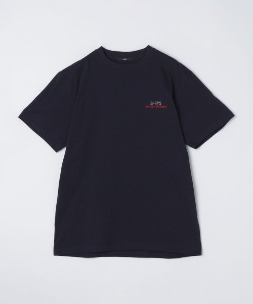 SHIPS MEN(シップス　メン)/*SHIPS: STYLISH STANDARD ロゴ 刺繍 Tシャツ/img53