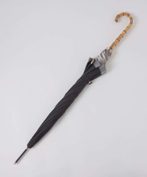 パーシャルクレストブリッジチェック長傘 