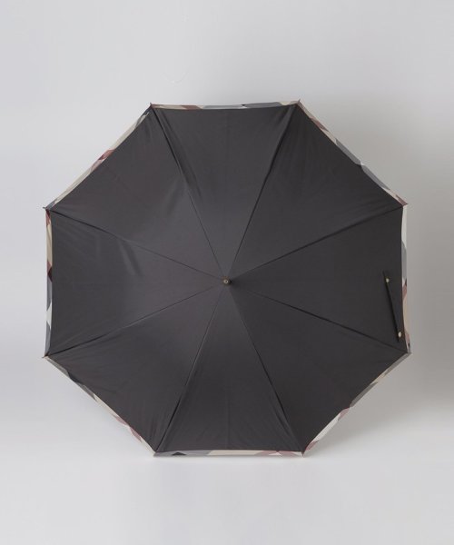 パーシャルクレストブリッジチェック長傘 