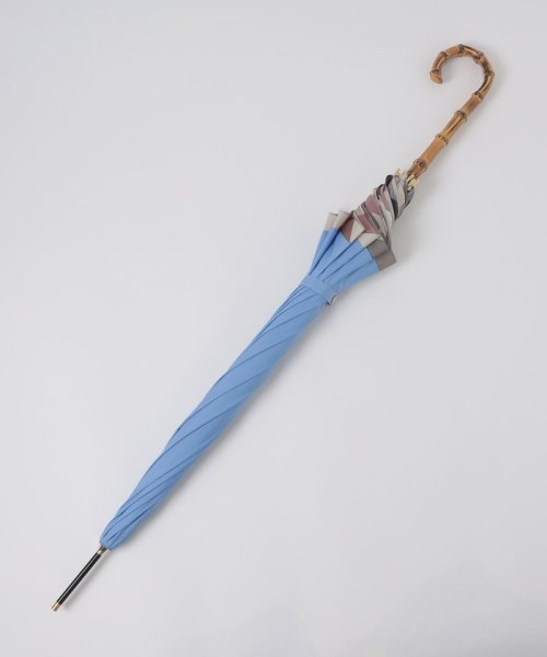 パーシャルクレストブリッジチェック長傘 