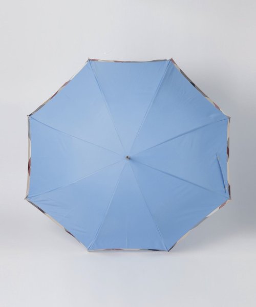 パーシャルクレストブリッジチェック長傘 