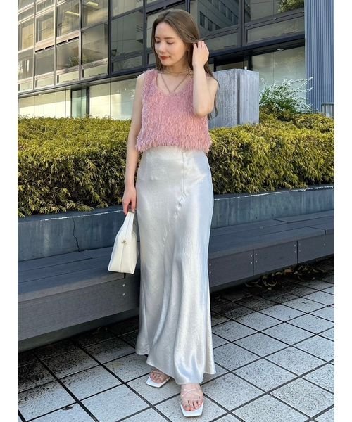 サテンナロースカート サテンナロースカート サテンナロースカート WSO1682131726(12870円)