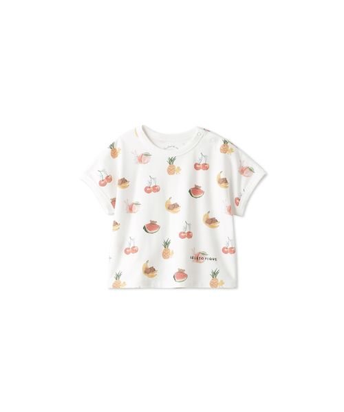 gelato pique Kids＆Baby(gelato pique Kids＆Baby)/【接触冷感】【BABY】フルーツアニマル柄Tシャツ/img10