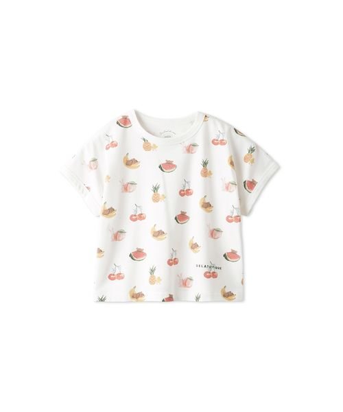 gelato pique Kids＆Baby(gelato pique Kids＆Baby)/【接触冷感】【KIDS】フルーツアニマル柄Tシャツ/img11