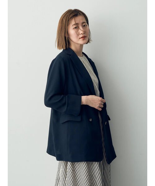 ダブルブレストジャケット 無し