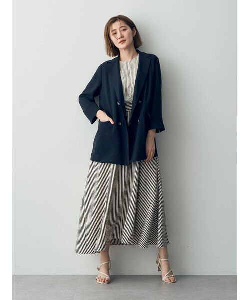 ダブルブレストジャケット 無し