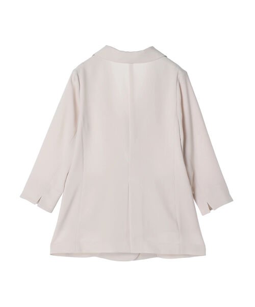 ダブルブレストジャケット 無し