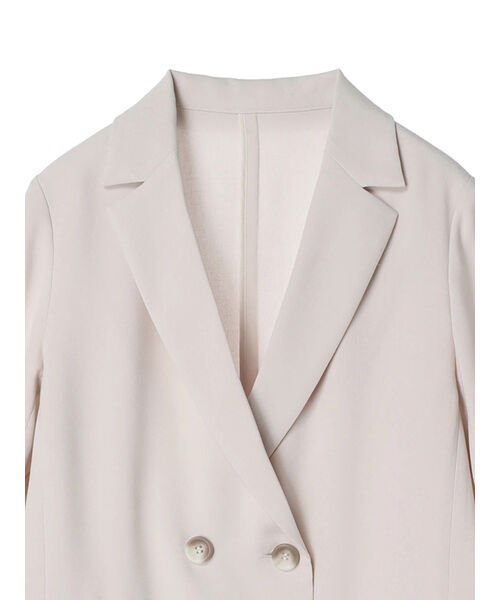 ダブルブレストジャケット 無し