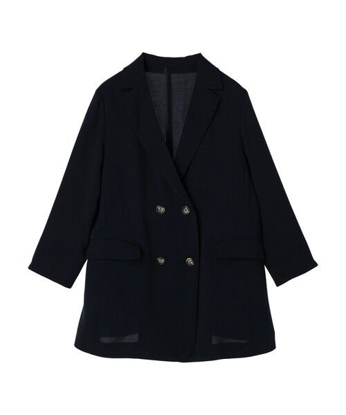ダブルブレストジャケット 無し