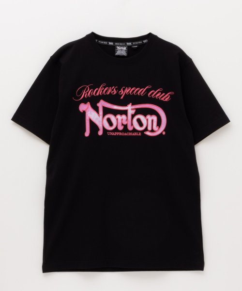 MAC HOUSE(men)(マックハウス（メンズ）)/Norton ノートン ピンクフェザーTシャツ 242N1028A/img06