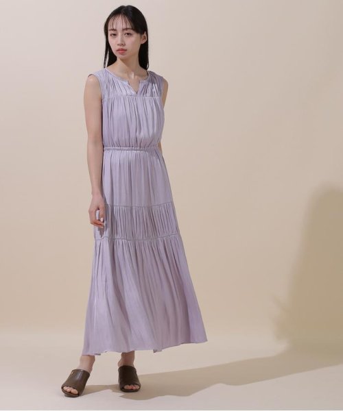 JILL by JILL STUART(ジル バイ ジル スチュアート)/プリントティアードワンピース　WEB限定カラー:ネイビー/img18