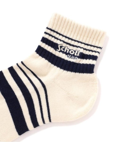 Schott(ショット)/直営限定/SOCKS HORIZONTAL STRIPES/ホリゾンタル ストライプス/img05