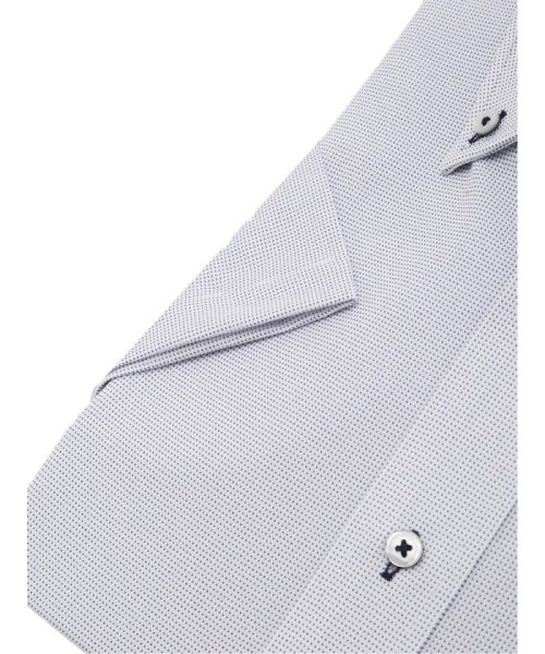 TAKA-Q(タカキュー)/ノーアイロンストレッチ スタンダードフィット ボタンダウン半袖ニットシャツ 半袖 シャツ メンズ ワイシャツ ビジネス ノーアイロン 形態安定 yシャツ 速乾/img02