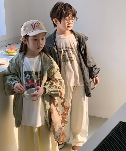 【aimoha－KIDS－】ナイロン　ジャケット