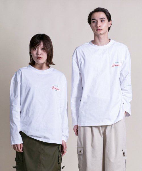 HOOK(HOOK（フック）)/s'more diner long sleeve T－shirt ( スモアダイナーロングスリーブTシャツ )/img01