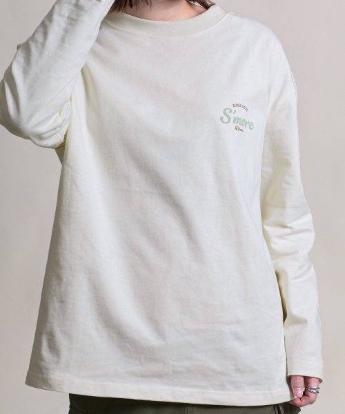 HOOK(HOOK（フック）)/s'more diner long sleeve T－shirt ( スモアダイナーロングスリーブTシャツ )/img03