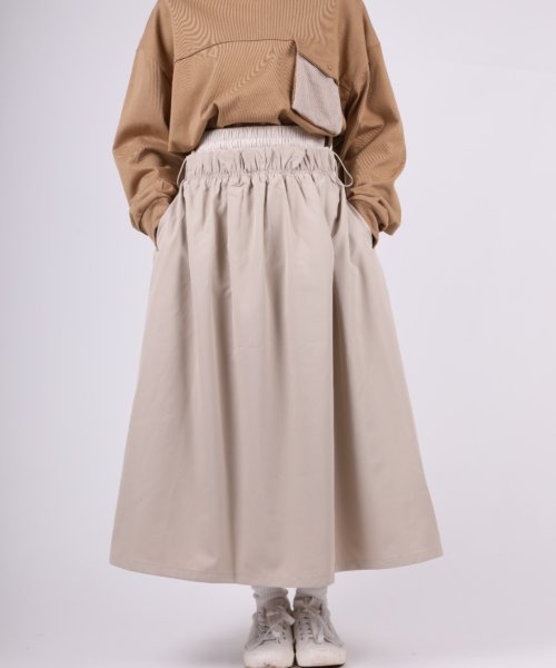 HOOK(HOOK（フック）)/【 S'more / Water－repellent flare skirt 】 フレアスカート/img01