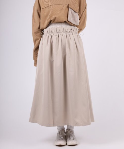 HOOK(HOOK（フック）)/【 S'more / Water－repellent flare skirt 】 フレアスカート/img02
