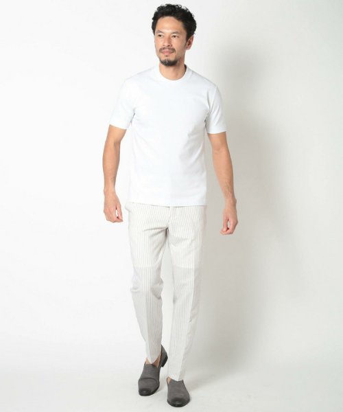 Men's Bigi(メンズビギ)/【COOL MAX】サッカーストライプスラックス/img05