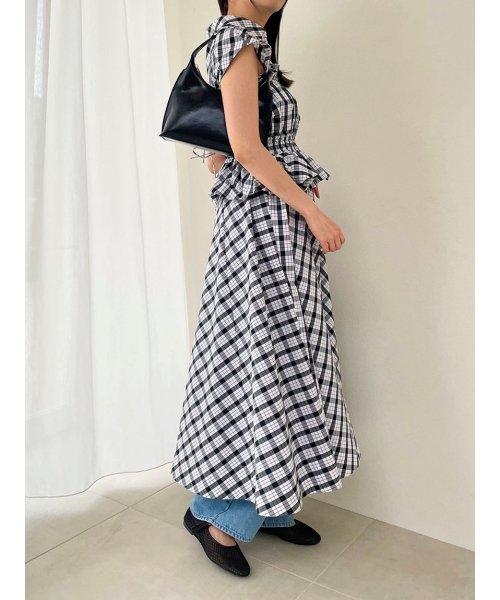 Sustainableビスチェコンビシャツワンピース 予めご了承ください 総丈 バスト 75cm ウエスト