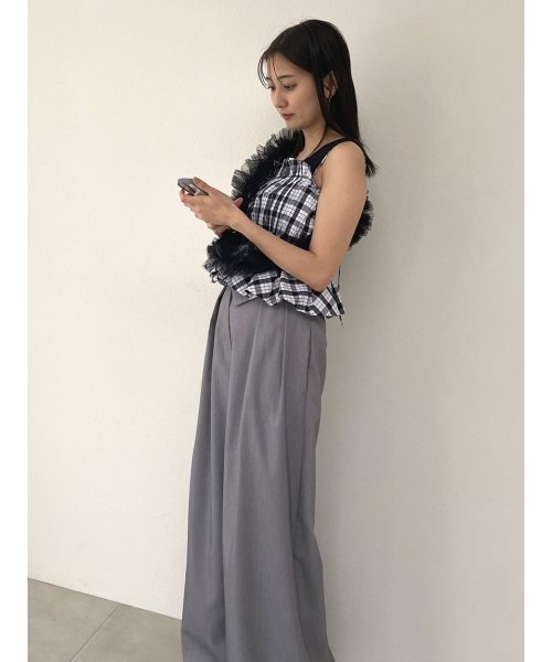 Sustainableビスチェコンビシャツワンピース 予めご了承ください 総丈 バスト 75cm ウエスト