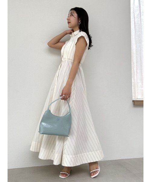 Sustainableビスチェコンビシャツワンピース 予めご了承ください 総丈 バスト 75cm ウエスト