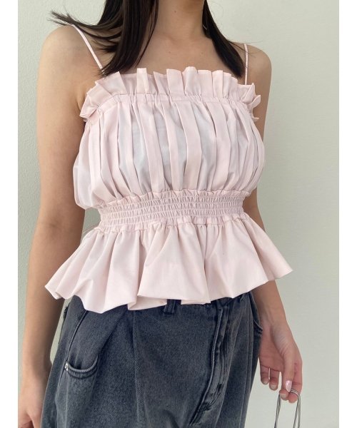 Sustainableビスチェコンビシャツワンピース 予めご了承ください 総丈 バスト 75cm ウエスト