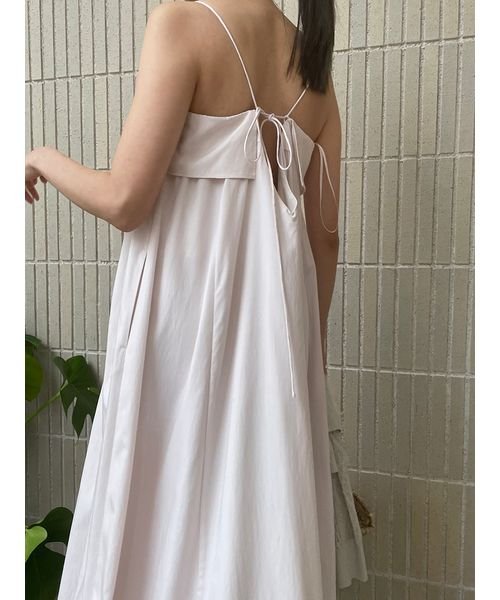 ギャザーキャミワンピース 予めご了承ください