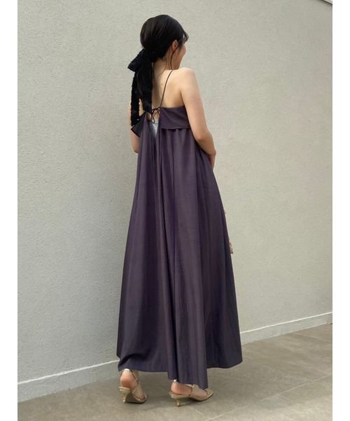 ギャザーキャミワンピース 予めご了承ください