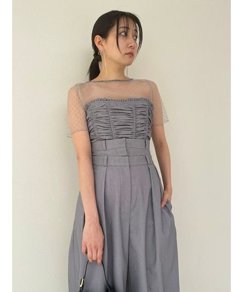 レイヤードライク2wayパンツ 