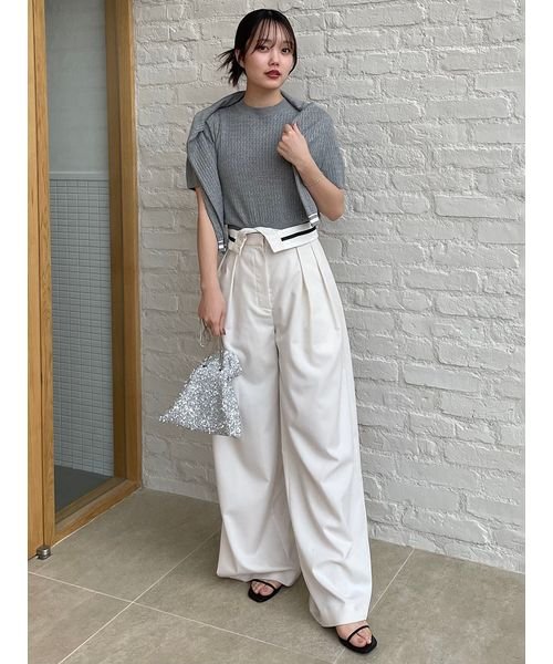 レイヤードライク2wayパンツ 