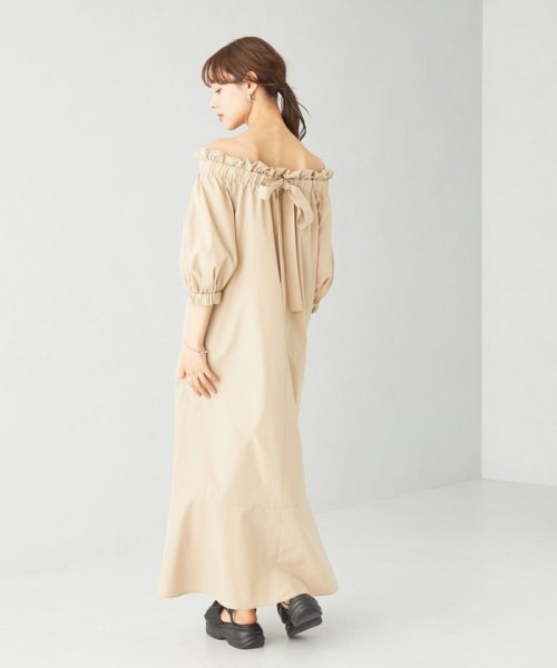 ＜EMMEL REFINES＞EM バックリボン オフショル ワンピース ワンピース・ドレス S1298040610(10010円)