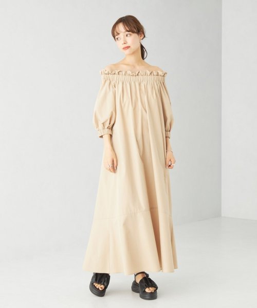 ＜EMMEL REFINES＞EM バックリボン オフショル ワンピース ワンピース・ドレス S1298040610(10010円)