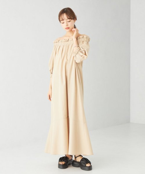 ＜EMMEL REFINES＞EM バックリボン オフショル ワンピース ワンピース・ドレス S1298040610(10010円)