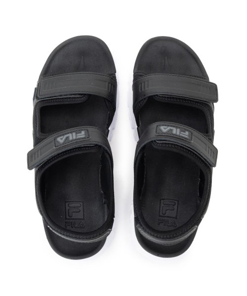 FILA（Shoes）(フィラ（シューズ）)/TRACER SANDAL F/トレーサー サンダル F  厚底軽量レディースカジュアルサンダル  / ブラック/img01