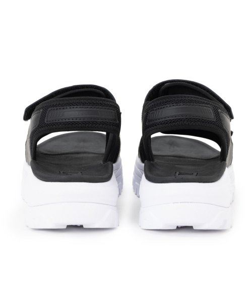 FILA（Shoes）(フィラ（シューズ）)/TRACER SANDAL F/トレーサー サンダル F  厚底軽量レディースカジュアルサンダル  / ブラック/img02