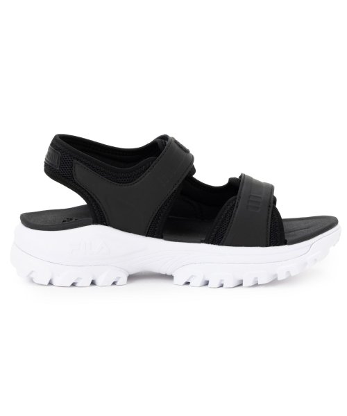 FILA（Shoes）(フィラ（シューズ）)/TRACER SANDAL F/トレーサー サンダル F  厚底軽量レディースカジュアルサンダル  / ブラック/img04