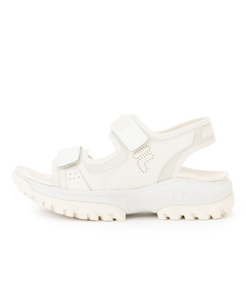 FILA（Shoes）(フィラ（シューズ）)/TRACER SANDAL F/トレーサー サンダル F  厚底軽量レディースカジュアルサンダル  / ベージュ/img01