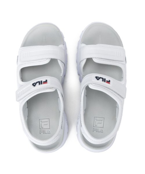 FILA（Shoes）(フィラ（シューズ）)/TRACER SANDAL F/トレーサー サンダル F  厚底軽量レディースカジュアルサンダル  / ホワイト/img02