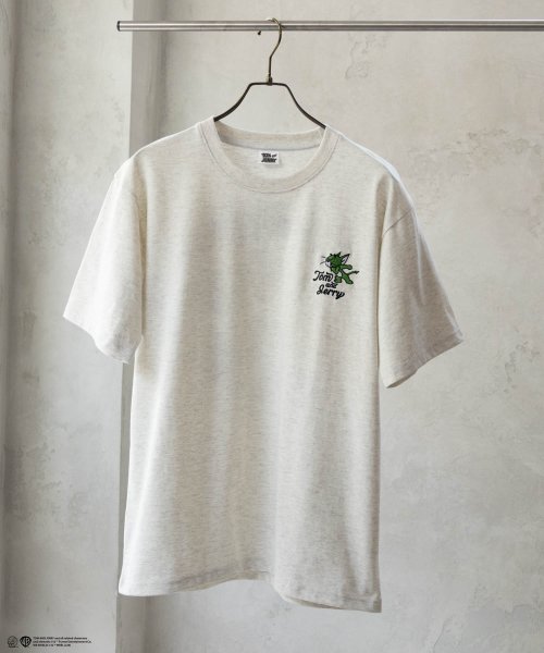 MAC HOUSE(men)(マックハウス（メンズ）)/Tom and Jerry バックプリントロゴ刺繍Tシャツ 152148067－8/img03