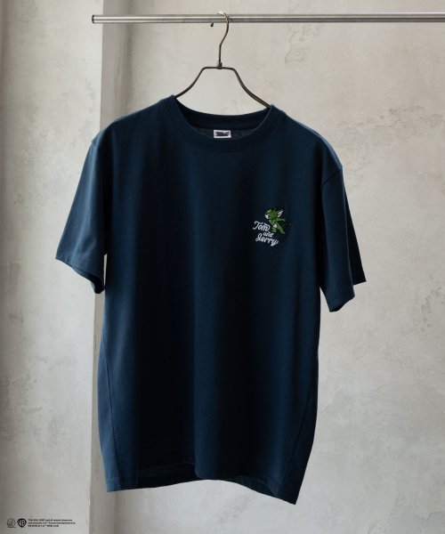 MAC HOUSE(men)(マックハウス（メンズ）)/Tom and Jerry バックプリントロゴ刺繍Tシャツ 152148067－8/img04